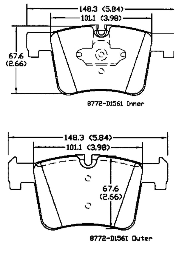 EMBERTEK FRONT Brake Pads EP2223 EMBERTEK AUSTRALIA