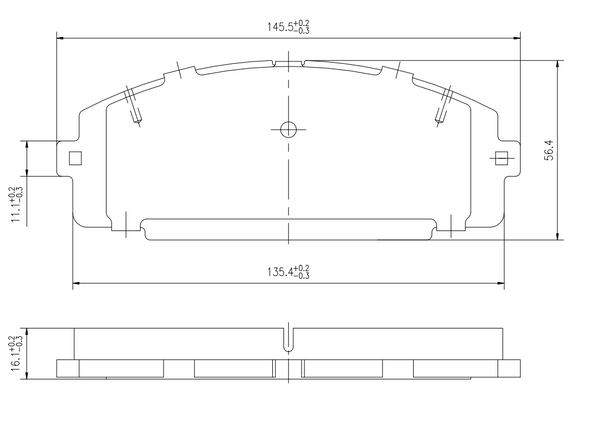 Embertek Front Brake Pads EP1328 [Cross Ref: FMSI D1344] – EMBERTEK ...