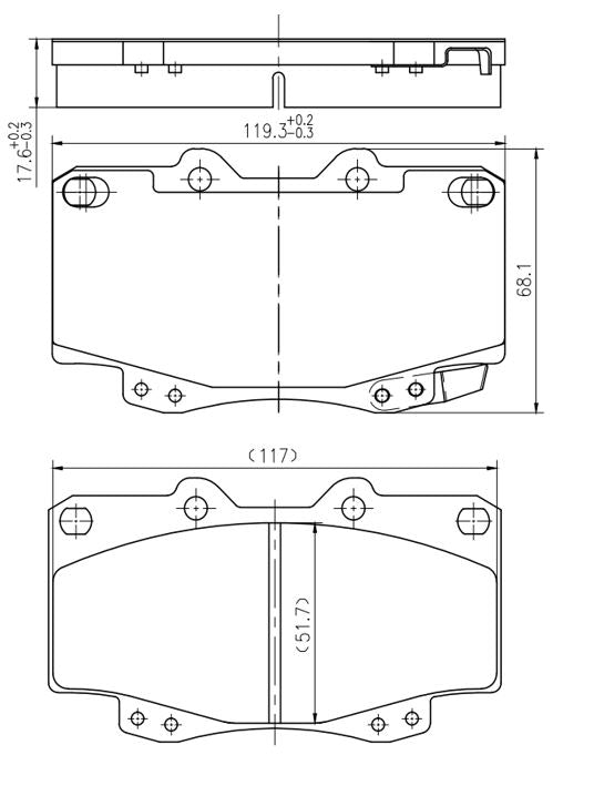 Embertek Front Brake Pads EP1739 [Cross Ref: DB1739] – EMBERTEK AUSTRALIA