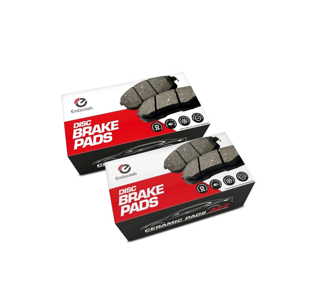 Juratek Front Brake Pad Set (4 Pads) Fits Mitsubishi Outlander – Low Dust, Quiet